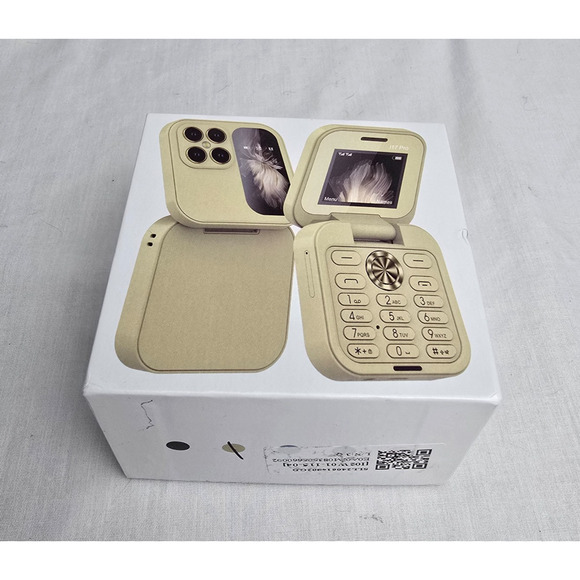 i17 Mini Palm Flip Mobile Phone 2G Dual SIM Standby Speed Dial FM Radio Voice - Picture 5 of 16